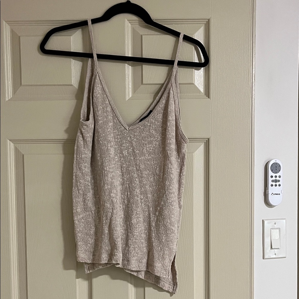 Forever 21 Beige Knit Camisole CE011